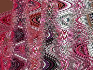 Cuadro Piscis Mar Rojo de la artista Ina Mindiuz