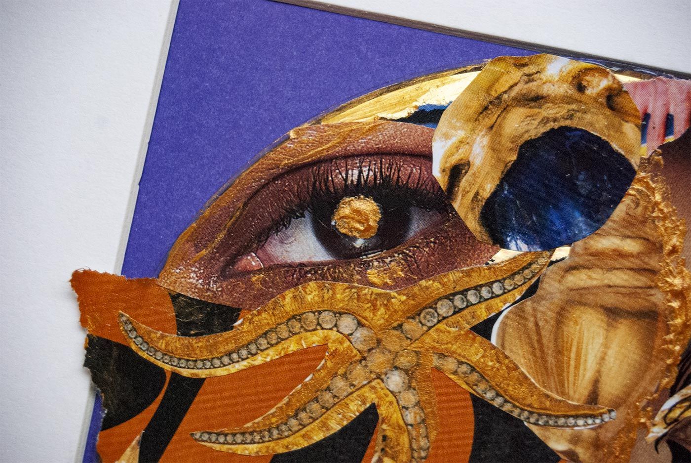 Detalle de la Obra Opulence de la artista Solveiga Vaitkute
