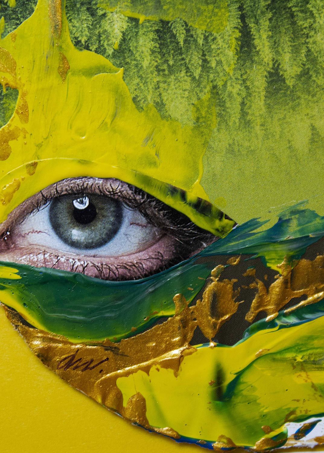Detalle del Collage Natural Look de Solveiga Vaitkute
