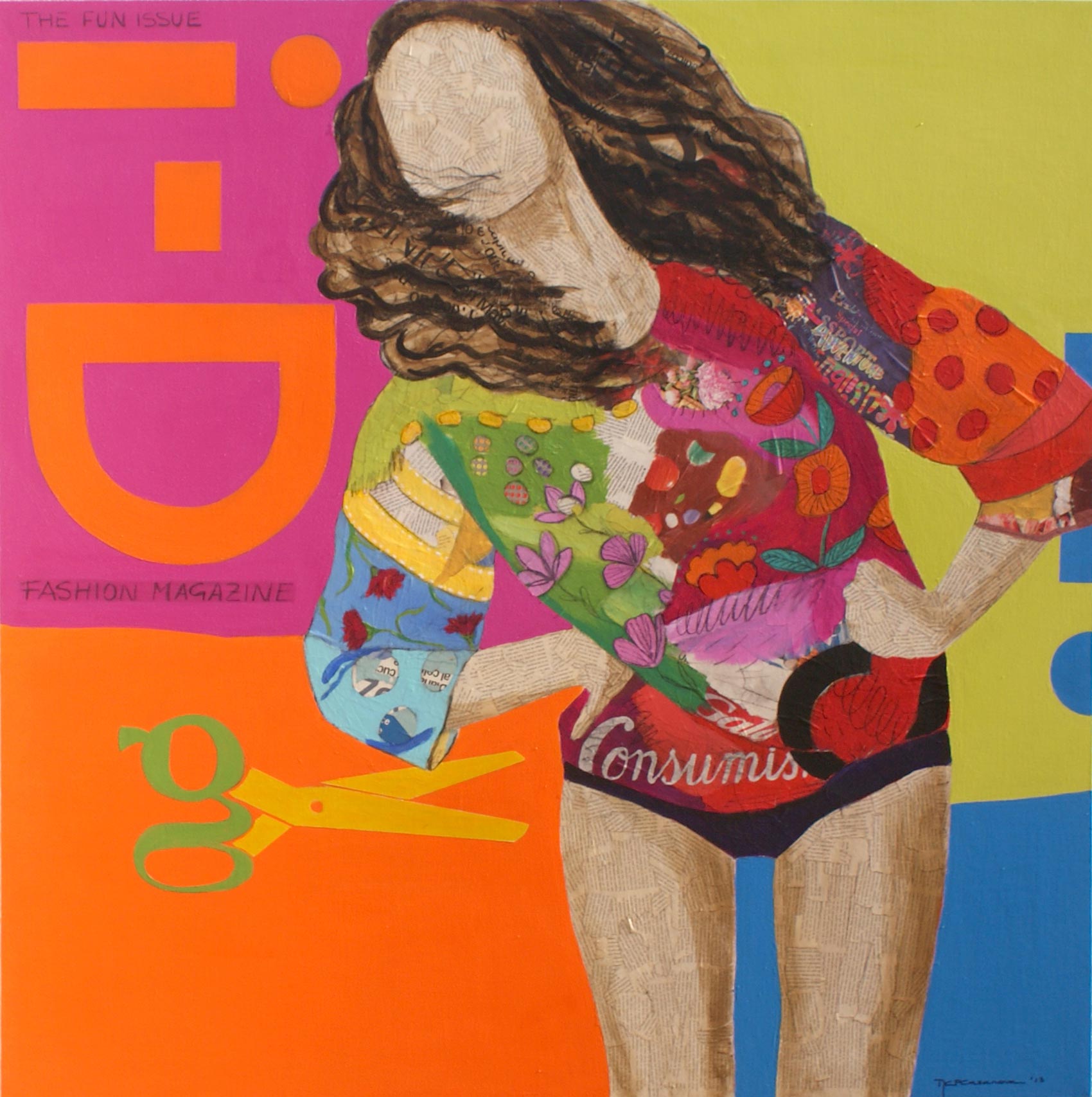 The Fun Issue cuadro de Carmen Casanova